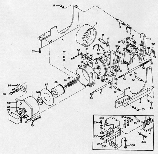 GE 10" A101 IC9528 Brake