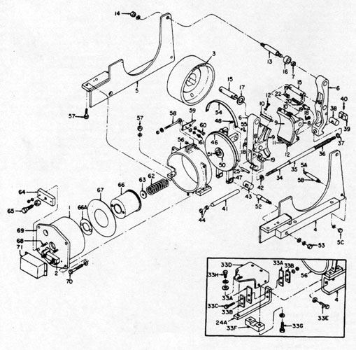 GE 13" A102 IC9528 Brake Diagram