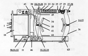 EC&M 5010 16" Type F, Series A Diagram