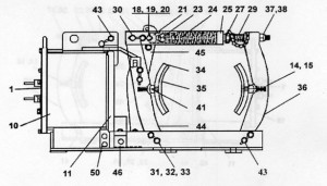 EC&M 5010 16" Type F, Series B Diagram