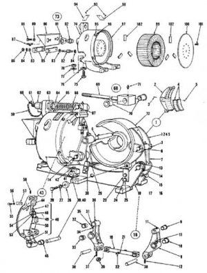 EC&M 5010 19" WB Brake Folio 5 Diagram