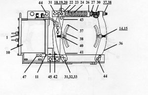 EC&M 5010 23" Type F, Series A Diagram