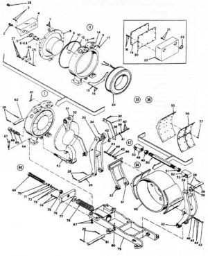 EC&M 5010 30" WB Brake Folio 6 Diagram