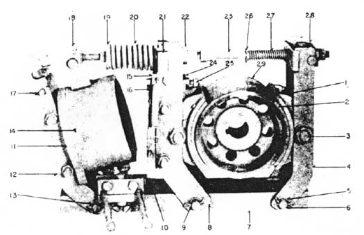 Westinghouse TM Brakes 4" and 6" Diagram