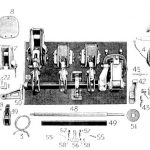 D.C. Magnetic Contactor Form 100-3L3A Diagram