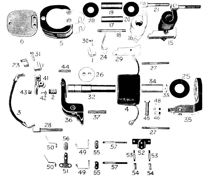 D.C. Magnetic Contactor Form 150-4RT Diagram