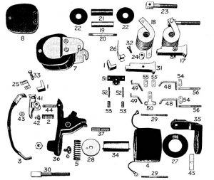 D.C. Magnetic Contactor Form 150-5RS Diagram