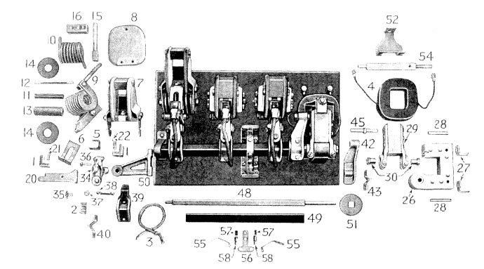 D.C. Magnetic Contactor Form 400-3R3A