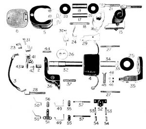 D.C. Magnetic Contactor Form 300-4RT Diagram