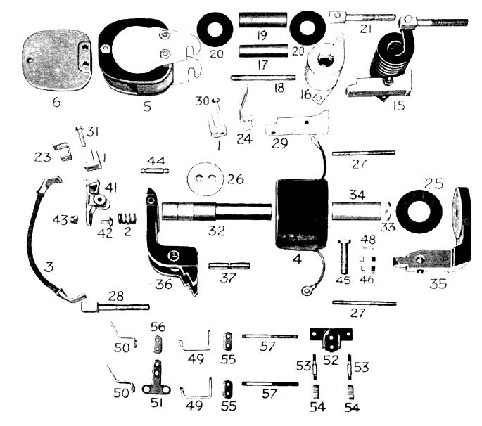 D.C. Magnetic Contactor Form 300-4RT Diagram