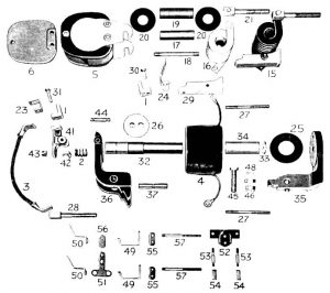 D.C. Magnetic Contactor Form 400-4RT Diagram