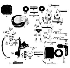 D.C. Magnetic Contactor Form 400-5RS Diagram