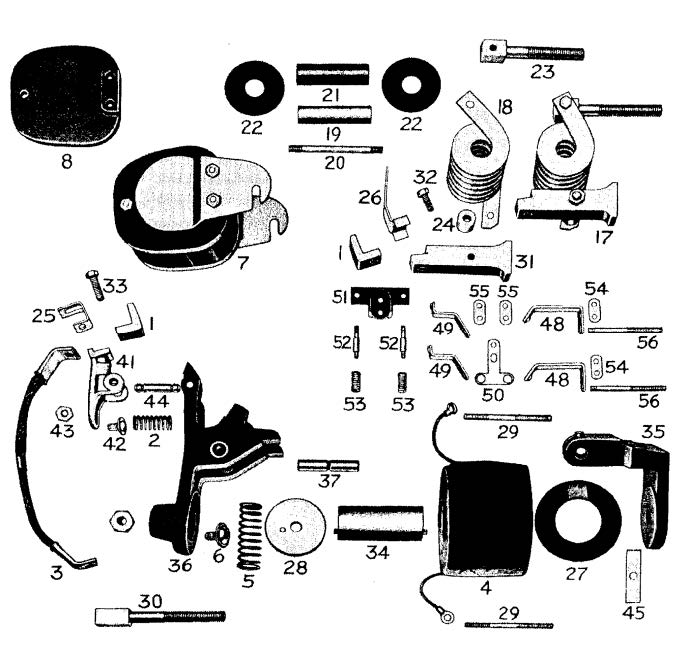 D.C. Magnetic Contactor Form 400-5RS Diagram