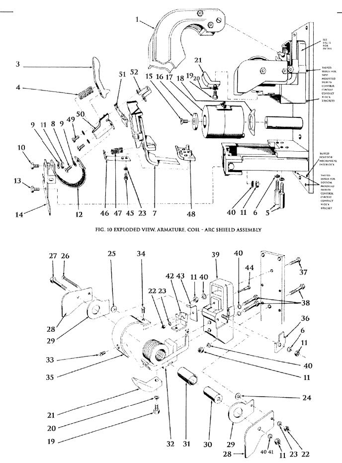 D.C. Magnetic Contactor Type KD 100 Amp