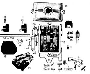 Hatchway Limit Switch, Type HL Diagram