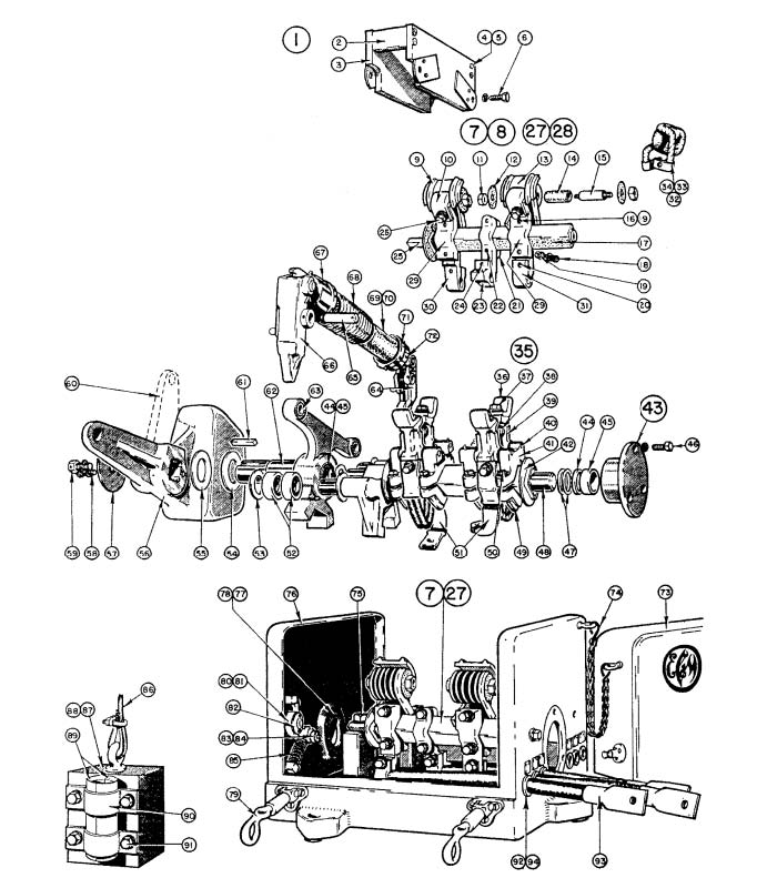 Kor-Pak 20 Youngstown Limit Switch