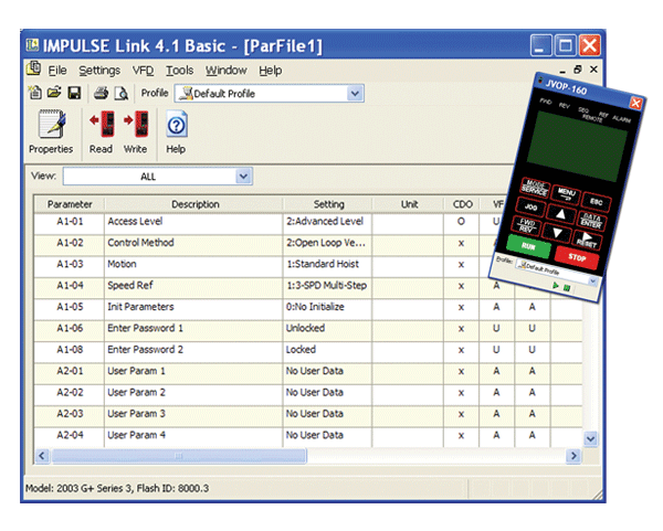 Impulse Link 4.1 Software