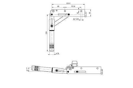 Ringspann RCS Hand Brake Lever