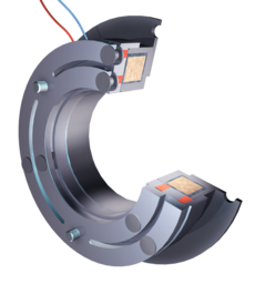 Pole-face friction brake MFK/MWU-B